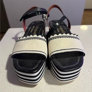 Kate Spade High Rise Platform Sandal